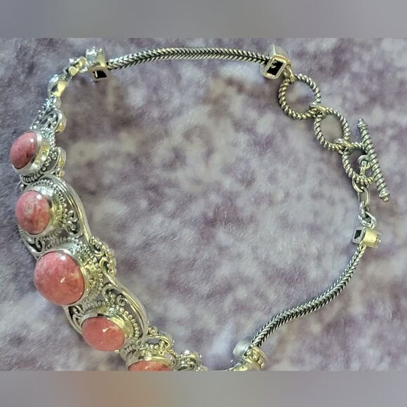 Norwegian Thulite Bracelet - Picture 8 of 15